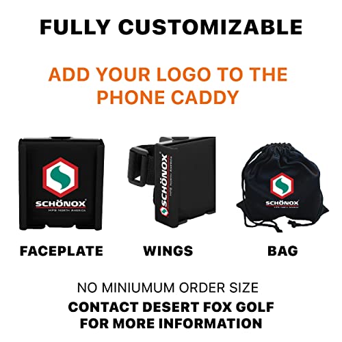 Golf Phone Caddy in Black