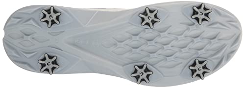 ECCO Men's Waterproof Golf Shoe, White/Regatta, Size 8