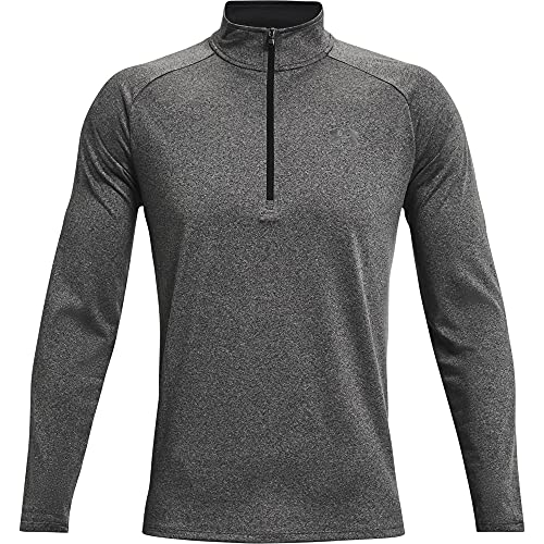 Under Armour Men's Tech 2.0 1/2 Zip-Up Shirt, Carbon/Black, XL