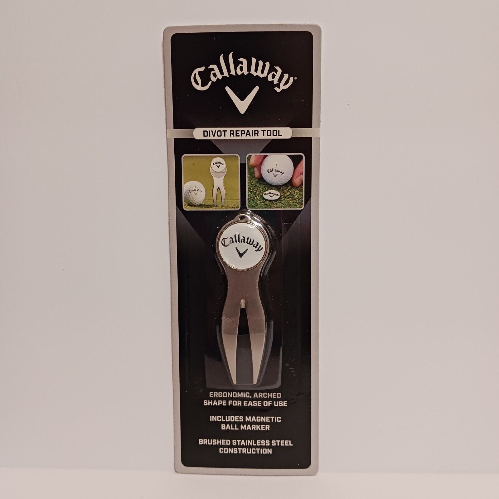 Callaway Golf Club Brush with Retractable Cord