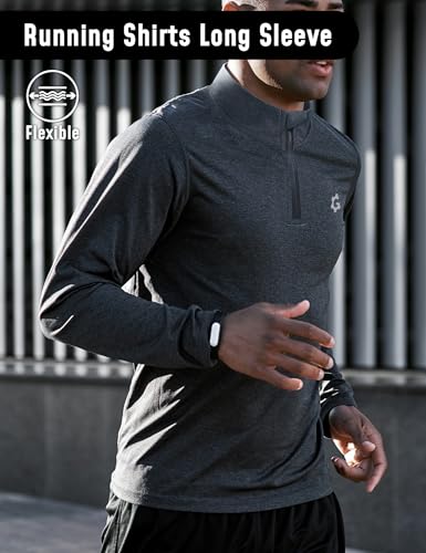 Men's 3-Pack Moisture-Wicking 1/4 Zip Golf Pullovers