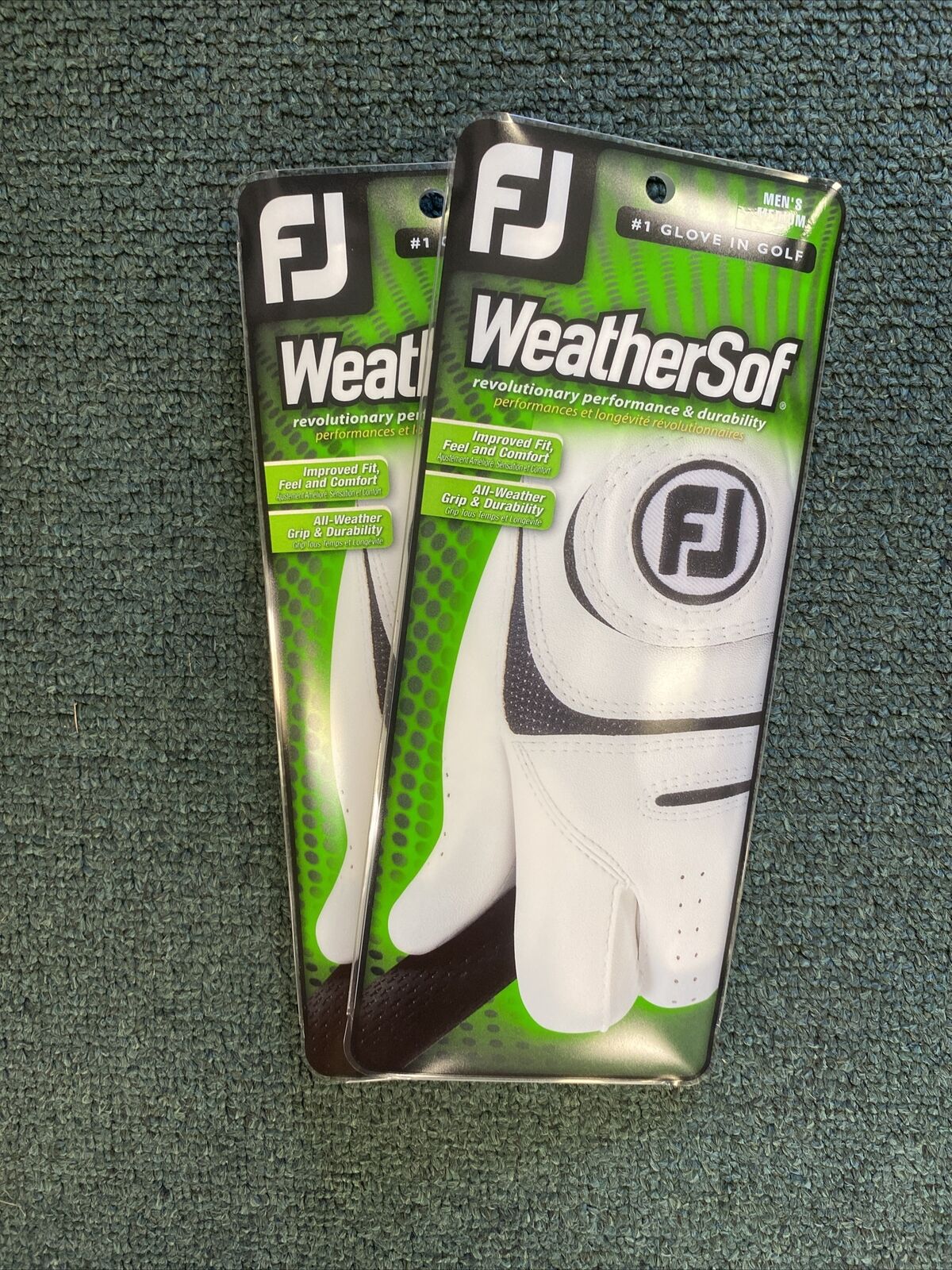 FootJoy WeatherSof 2-Pack Golf Gloves - Choose Size