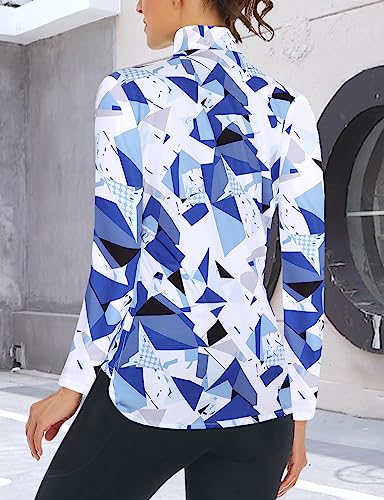 Women's UPF 50+ Golfing Pullover - Light Blue