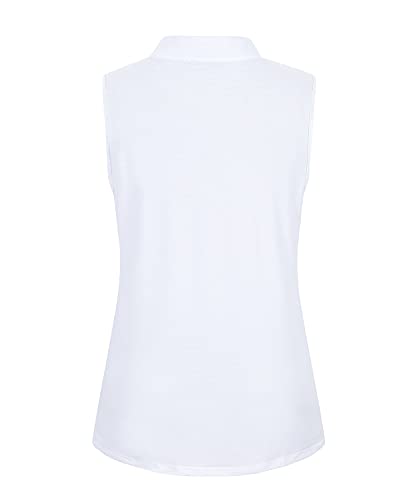 Vidusou Women's Golf Shirt - Sleeveless Athletic T-Shirt