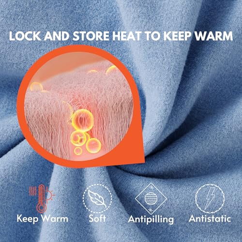 Men's Blue Golf Pullover Sweater - Lightweight