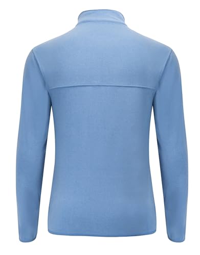 Men's Blue Golf Pullover Sweater - Lightweight