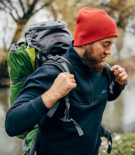 Men's Blue Golf Pullover Sweater - Lightweight