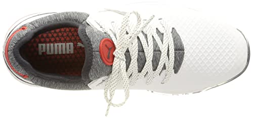 PUMA Men's Proadapt Alphacat Golf Shoe - White/Navy