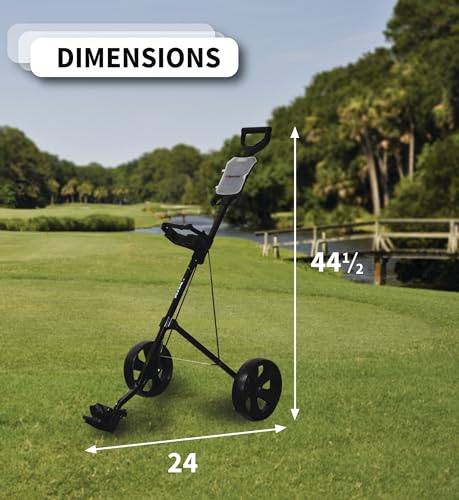 Deluxe Steel Golf Cart for Golfers