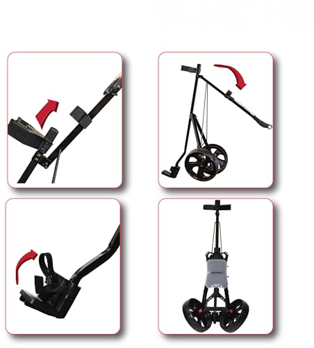 Deluxe Steel Golf Cart for Golfers