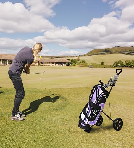 Deluxe Steel Golf Cart for Golfers