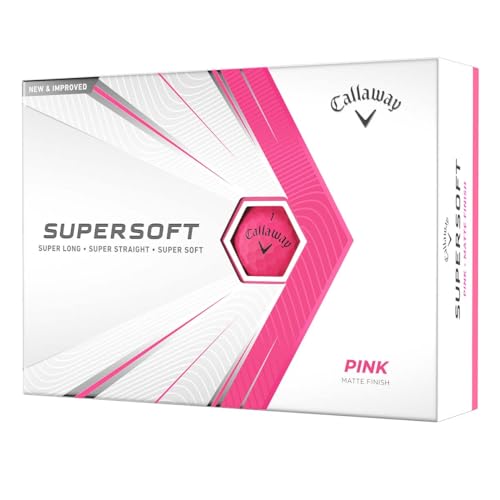 2021 Callaway Supersoft Pink Golf Balls