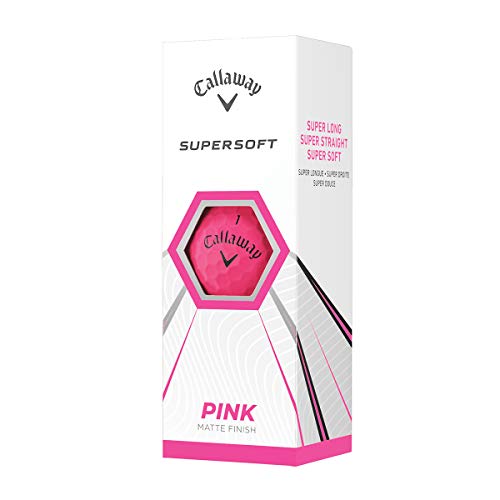 2021 Callaway Supersoft Pink Golf Balls
