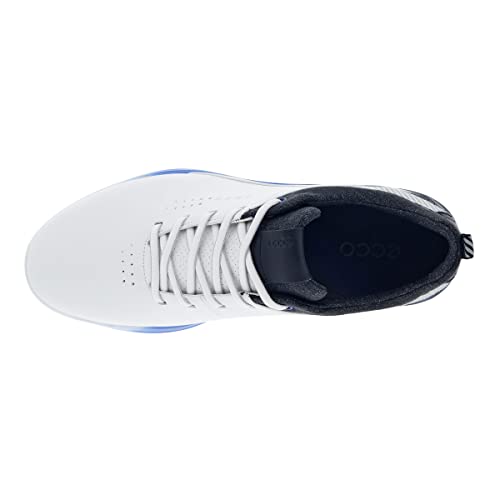 ECCO S-Three Gore-TEX Golf Shoe, White/Black, Size 11