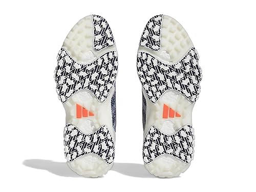 adidas Codechaos 22 Spikeless Golf Shoes, White/Navy/Red, 12