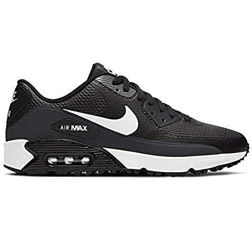 Nike Air Max 90 G Golf Shoes, Black/White, 10.5