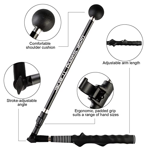 Adjustable Golf Swing Trainer for Improved Performance