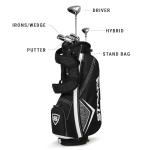 Callaway Golf Men's Strata 9-Piece Set, Gray