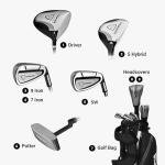 Callaway Golf Men's Strata 9-Piece Set, Gray