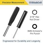 Handgun Sight Pusher and Hex Tool Set