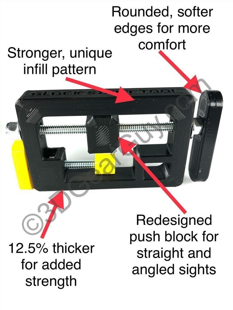 Glock Rear Sight Installation & Removal Tool