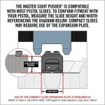 Real Avid Master Sight Pusher for Glock Handguns