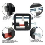 Vertical Rear Sight Pusher Tool for Aiming