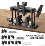 Universal Handgun Sight Pusher Tool with Prong Blocks