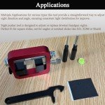 Universal Red Sight Pusher Tool for Handguns