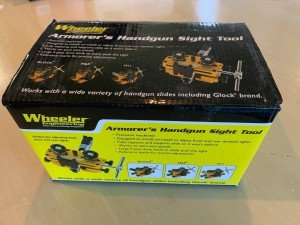 Wheeler Handgun Sight Adjustment Tool