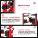 Red Handgun Sight Pusher Tool for Glocks & Sig