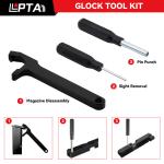 Red Handgun Sight Pusher Tool for Glocks & Sig