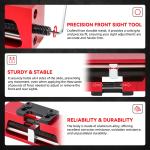 Red Handgun Sight Pusher for 1911 Glock Sig