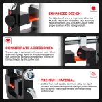 Black Handgun Sight Pusher Tool for Glocks & More