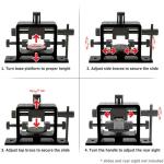 Black Pistol Rear Sight Pusher Tool for Handguns
