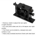 Black Pistol Rear Sight Pusher Tool for Handguns