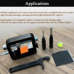 Black Rear Sight Pusher Tool for Glock & Sig