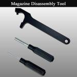 Black Rear Sight Pusher Tool for Glock & Sig