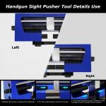 Universal Handgun Sight Pusher Tool for 1911, Glock, Sig