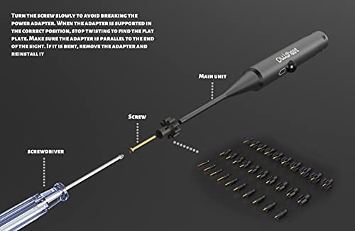 Upgraded Green Laser Bore Sight Tool Kit