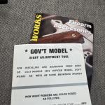 Colt Pusher Sight Tool for 1911 Pistol