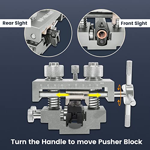 Adjustable Bench Vise for Sight Pusher Tool