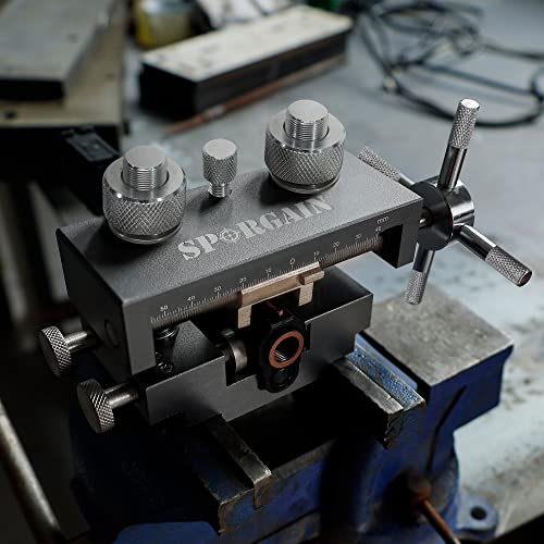 Adjustable Bench Vise for Sight Pusher Tool
