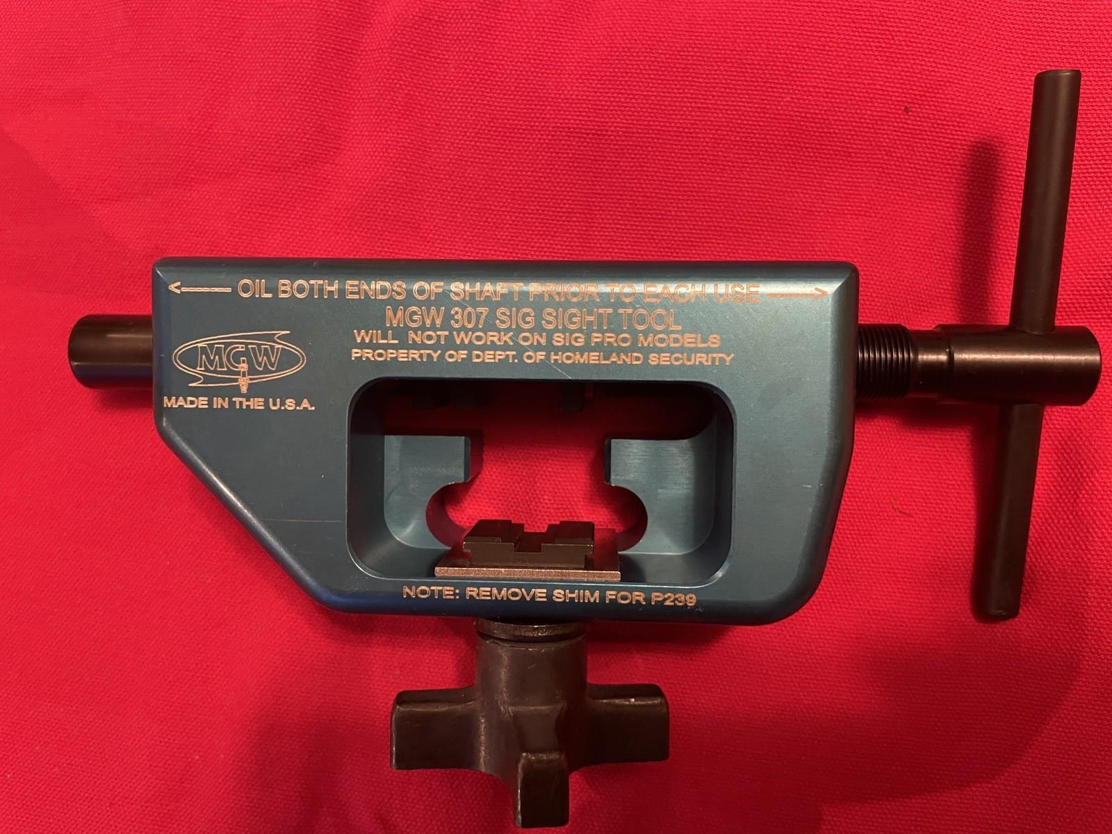 MGW #307 Sight Adjustment Tool for Sig Firearms