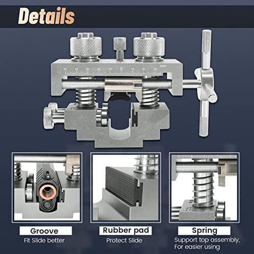 Adjustable Bench Vise for Sight Pusher Tool