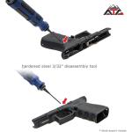 Dovetail Sight Pusher Tool for Glock, Sig, H&K, S&W