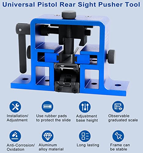 Heavy-Duty Universal Sight Pusher for Semi-Auto Pistol Slides