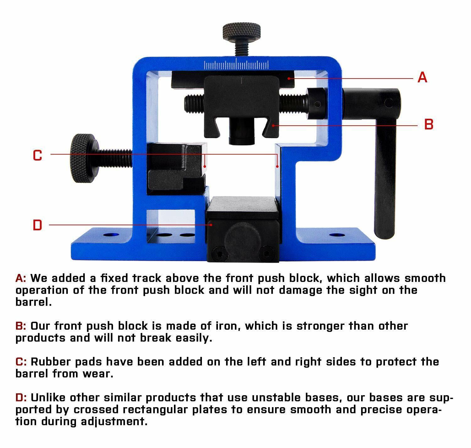 Universal Sight Pusher Tool - Heavy-Duty Construction