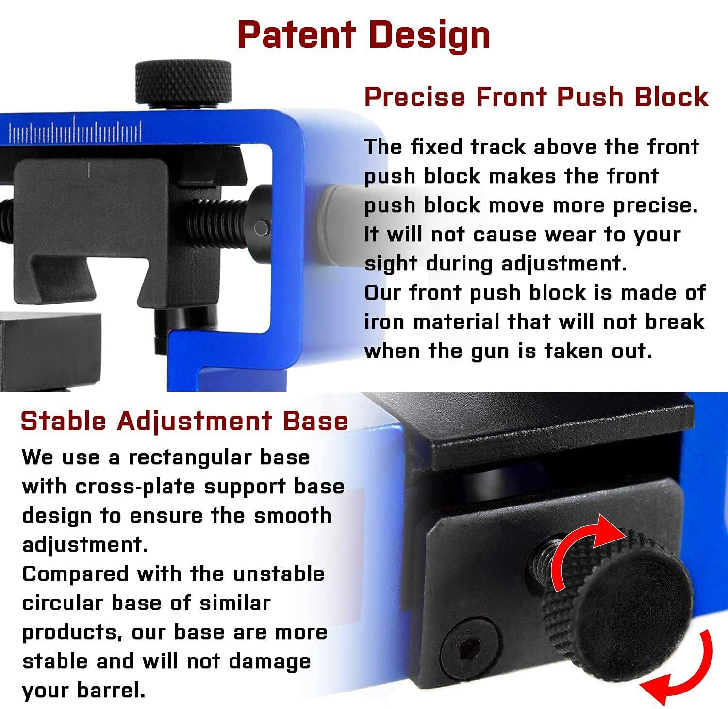 Universal Sight Pusher Tool - Heavy-Duty Construction