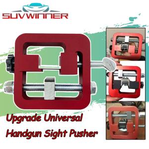 Universal Handgun Sight Pusher Tool - Red